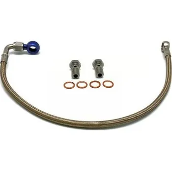 Tuning Pancéřové přívodní vedení oleje k turbu Hel Performance na Ford Escort RS Turbo (85-91)