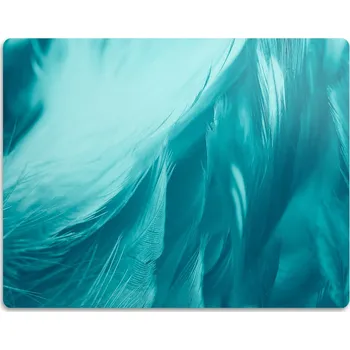 Podložka pod misku Ochranná podložka pod misky Modré peří 45x35 cm