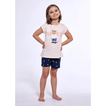 Pyžamo Cornette Kids Girl 787/107 Nice kr/r 86-128 broskev 86-92