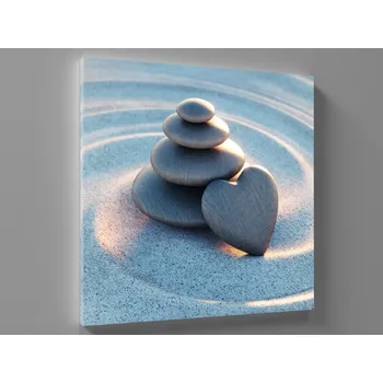 Obraz Obraz kamenná věž v písku Rozměr: 40 x 40 cm