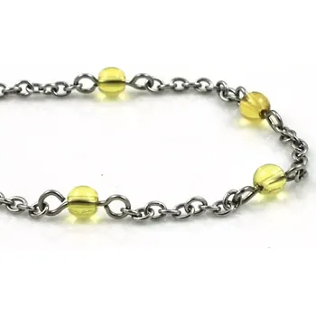 Náramek Náramek Řetízkový s citrínem