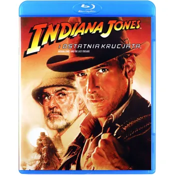 Blu-ray film Indiana Jones i Ostatnia Krucjata Blu-ray disk