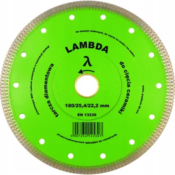 Řezný kotouč In Corpore Diamantový Kotouč rýhovaný 250 mm Lambda