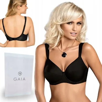 Podprsenka Podprsenka Maddalena Gaia nevyztužená černá 80E