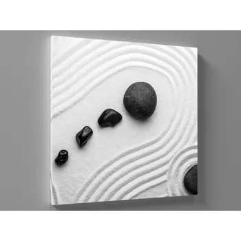 Obraz Obraz zen meditační kameny Rozměr: 60 x 60 cm