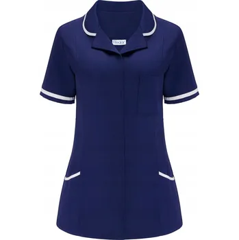 Kuchyňská zástěra ZÁSTĚRA ZDRAVOTNÍ SAKO KOSMETICKÁ ZÁSTĚRA KRÁTKÝ RUKÁV BOZP GRANÁTOVÁ 3XL