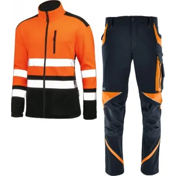 Pracovní obuv REFLEXNÍ PRACOVNÍ KALHOTY NEOFLEX ELASTICKÉ + FLEECE REFUS BOZP 50