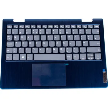Šasi notebooku Opěrka dlaní s touchpadem a klávesnicí QWERTY Lenovo IdeaPad Flex 3 11 modrá