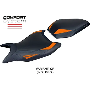 Moto sedlo TPZ Italia potah sedla KTM 990 Duke (24-25) Cannes comfort model potah sedla: bez loga OR (orange)