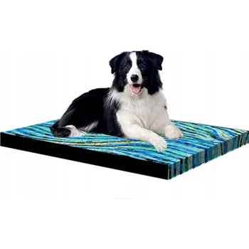 Pelíšek pro psa Velká ortopedická matrace pelíšek s paměťovou pěnou XL 80x55x7 Mosaic