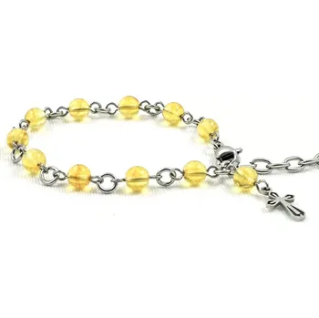 Náramek Náramek desátkový s citrínem II.