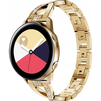 Náramek Řemínek/Náramek Straps pro Samsung 20mm zlatý