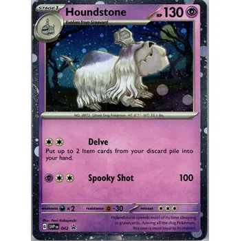 Karetní hra The Pokémon Company Pokémon TCG: SVP 042 Houndstone - Black Star Promos
