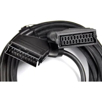 Prodlužovací kabel Prodlužovací kabel EURO SCART – zástrčka 5 m