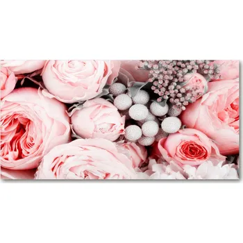 Obraz Kuchyňský panel Kytice květin 100x50 cm + LEPIDLO