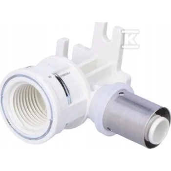 Vodovodní potrubí PURMO CLEVERFIT Nástěnné koleno VNITŘNÍ ZÁVIT 16x1/2" PPS