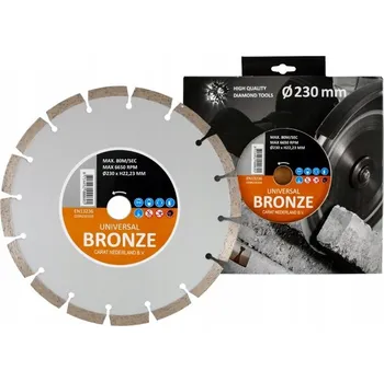 Příslušenství k brusce Diamantový kotouč segmentový 230 CARAT HITACHI BRONZE
