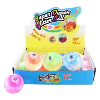 Svítící míček s okem 6 cm