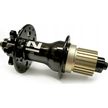 Náboj kola Zadní náboj NOVATEC D792SB 10x135 mm Shimano Micro Spline, 6 děr pro kotouč, 28 děr