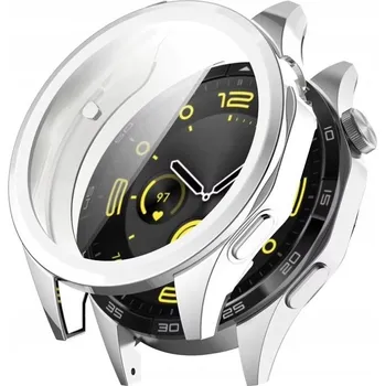 Pouzdro na mobilní telefon OCHRANNÉ POUZDRO PRO HUAWEI WATCH GT5 GT 5 46MM PRŮHLEDNÉ CELOPLOŠNÉ NA DISPLEJ