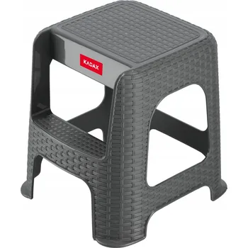 Stolička Taburetka Kadax antracit 48,5 cm