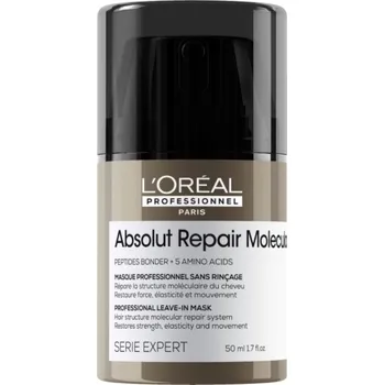 Vlasová regenerace L'ORÉAL PROFESSIONNEL Série Expert Absolut Repair Molecular Professional Leave-In Mask 50 ml