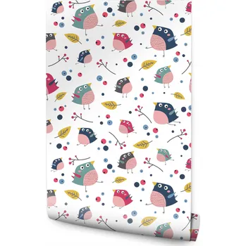 Fototapeta Tapeta pro děti - barevné Ptáčci /226500907