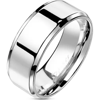 Prsten Spikes USA OPR1303 Pánský snubní prsten, šíře 8 mm - velikost 65 - OPR1303-8-65