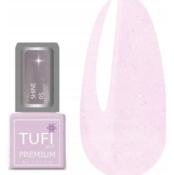 Lak na nehty Barevný hybridní lak TUFI profi Shine 05 – fialový 8 ml