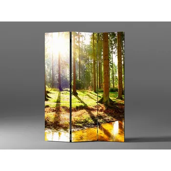 Paraván Paraván řeka v lese Rozměr: 135 x 180 cm