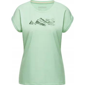 Dámské trekové tričko Mammut Mountain Finsteraarhorn neo mint S