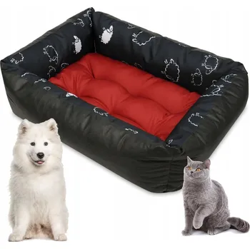 Pelíšek pro psa Pohovka pelíšek pro psa 70x55 bordo, voděodolná