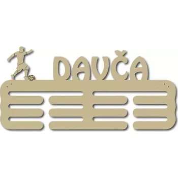 Věšák Pelisport Věšák na medaile 14 fotbalista bez gravírovaného textu