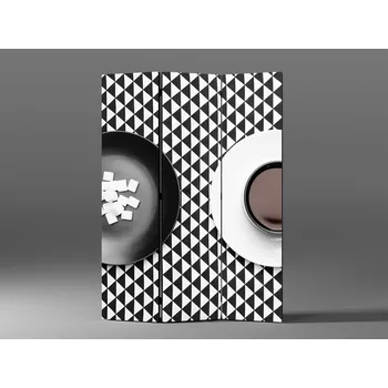 Paraván Paraván cukr a káva Rozměr: 135 x 180 cm