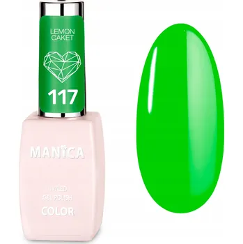 Lak na nehty Manica 117 Lemon Cake 10 ml hybridní lak na nehty