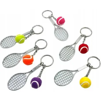 Přívěsek Na Klíče RAKETA S MÍČKEM