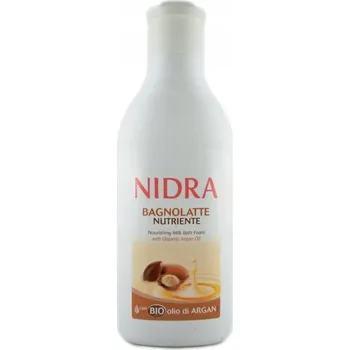 Koupelová pěna Nidra Olio di Argan 750 ml do koupele mléko
