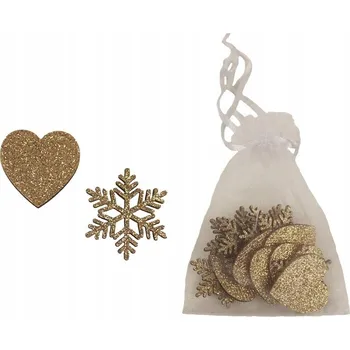 Obraz 1 pytel starých samolepicí dřevěných sněhuláků