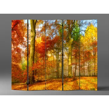 Paraván Paraván barevný podzim Rozměr: 225 x 180 cm