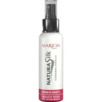 Vlasová regenerace Marion Natura Silk hedvábná kúra pro vlasy, lesk ve spreji 130 ml