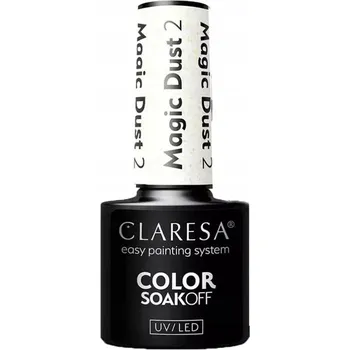 Přípravek na nehty Claresa Magic Dust Set 2 limitovaná sada dvou hybridních laků na nehty