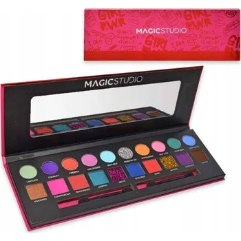 Oční stíny MAGIC STUDIO PALETKA NA OČNÍ STÍNY SE ZRCÁTKEM PRO TEENAGERKY