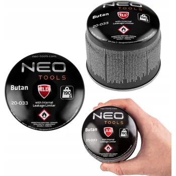 Nabój Gazowy Butan 190g Z Systemem