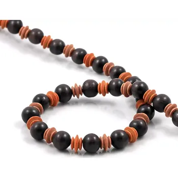 Náhrdelník Dřevěné korále dlouhé