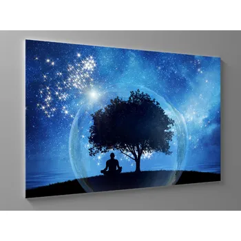 Obraz Obraz vesmírná meditace Rozměr: 60 x 40 cm