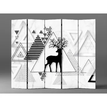 Paraván Abstraktní paraván jelen Rozměr: 225 x 180 cm