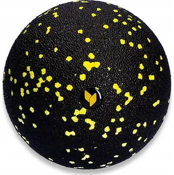Masážní míček Masážní míček yellowMASSAGE Ball, EPP, černo-žlutý 12 cm