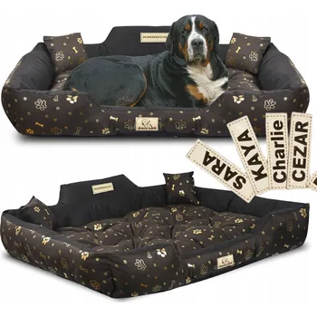 Pelíšek pro psa Pelíšek pro psa kočku Potah Pohovka Kotec Vodotěsná + Jméno 115 x 95 cm