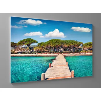 Obraz Obraz průzračné moře korsika Rozměr: 60 x 40 cm