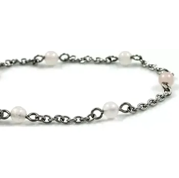 Náramek Náramek Řetízkový s růženínem